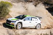 Neuer ŠKODA FABIA RS Rally2 absolviert Schotter-Test: Fokus auf Anforderungen von Kundenteams
