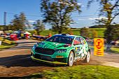 Rallye Zentraleuropa: Škoda feiert WRC2-Dreifachsieg, Andreas Mikkelsen gewinnt WRC2-Meisterschaft